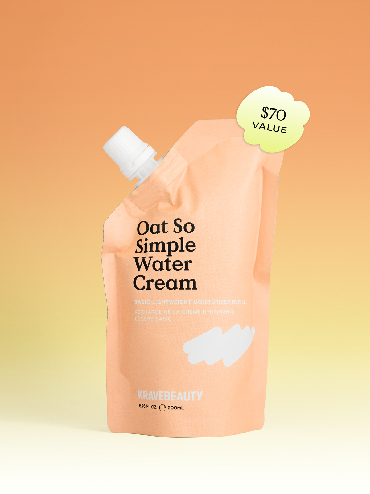 Oat So Simple Water Cream Refill Pouch #size_Refill - 200 mL